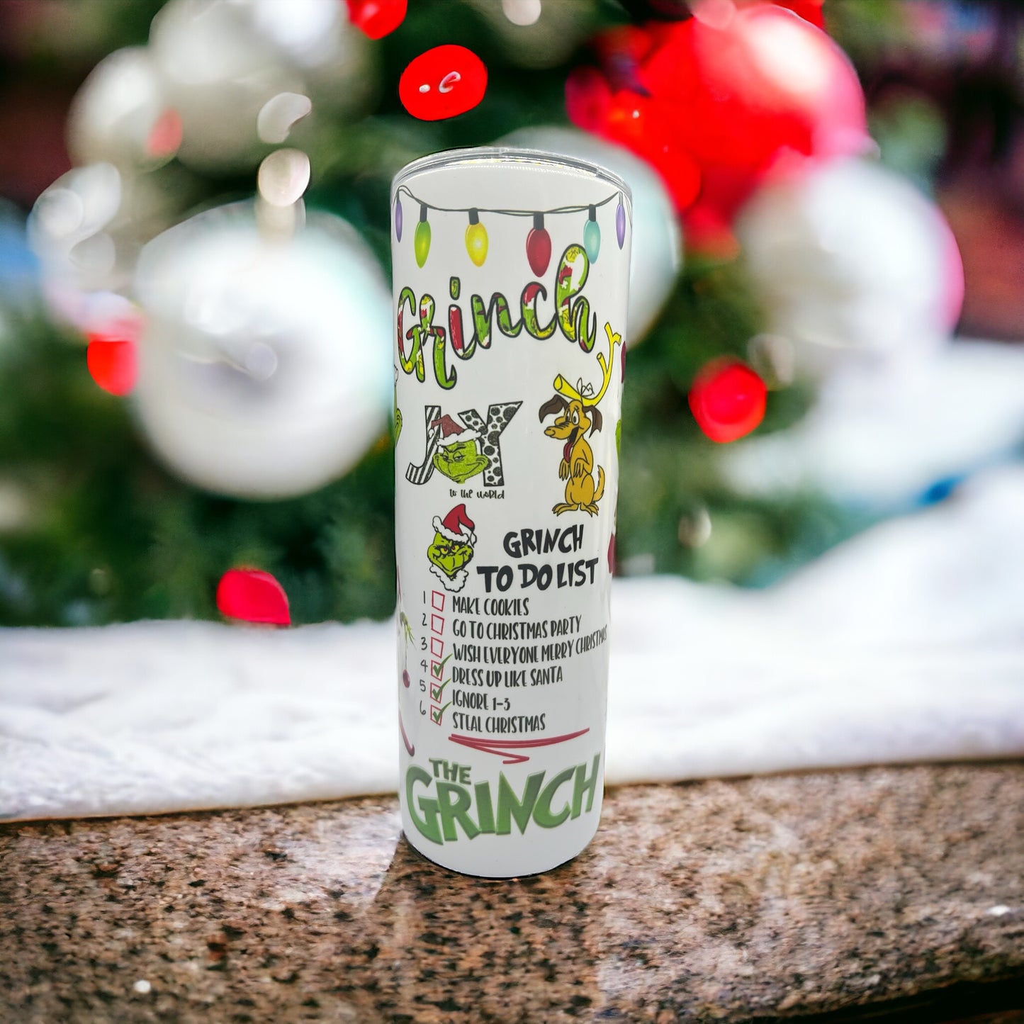 Grinch Tumbler